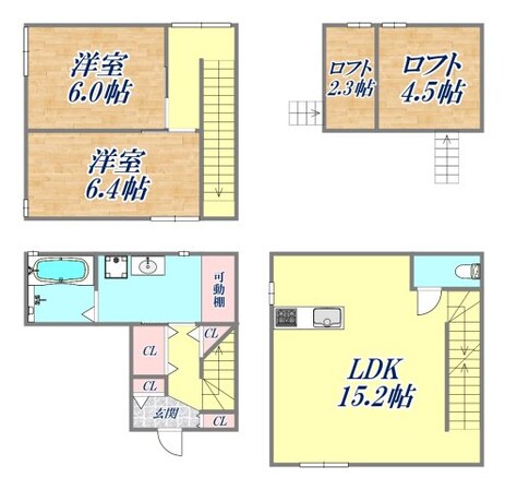 MERDAU-Residence Nishiyama WESTの物件間取画像